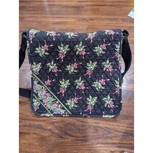 Vera Bradley New Hope Messanger Bag, Laptop Bag Flowers And Bows